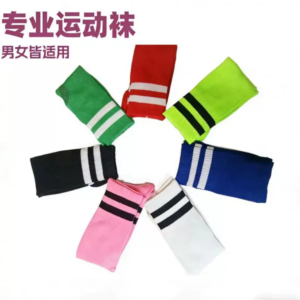 Football Socks, Long Tube Socks for Men, Women, Children and Adults, Over-The-Knee Breathable Non-Slip Socks, Four-Season Sports Socks