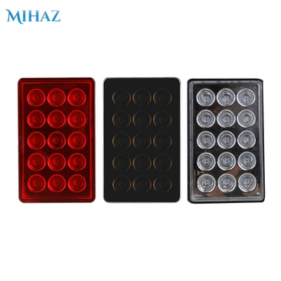 light modified bright pilot | Brake light - rectangle-red-shell-driving-always-bright-brake-burst-flash