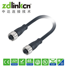 M12 A-���pĸ�^����ʽ�A�T��| �����η�ˮ��IP68�pĸ�^M12 A-��