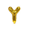 Golden balloon, creative layout, decorations, 16inch, gold and silver, pink gold, English letters