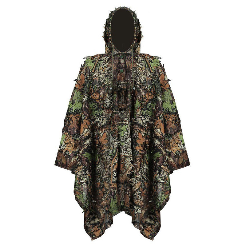 3D bionic camouflage Geely clothing leaf stealth clothing breathable…