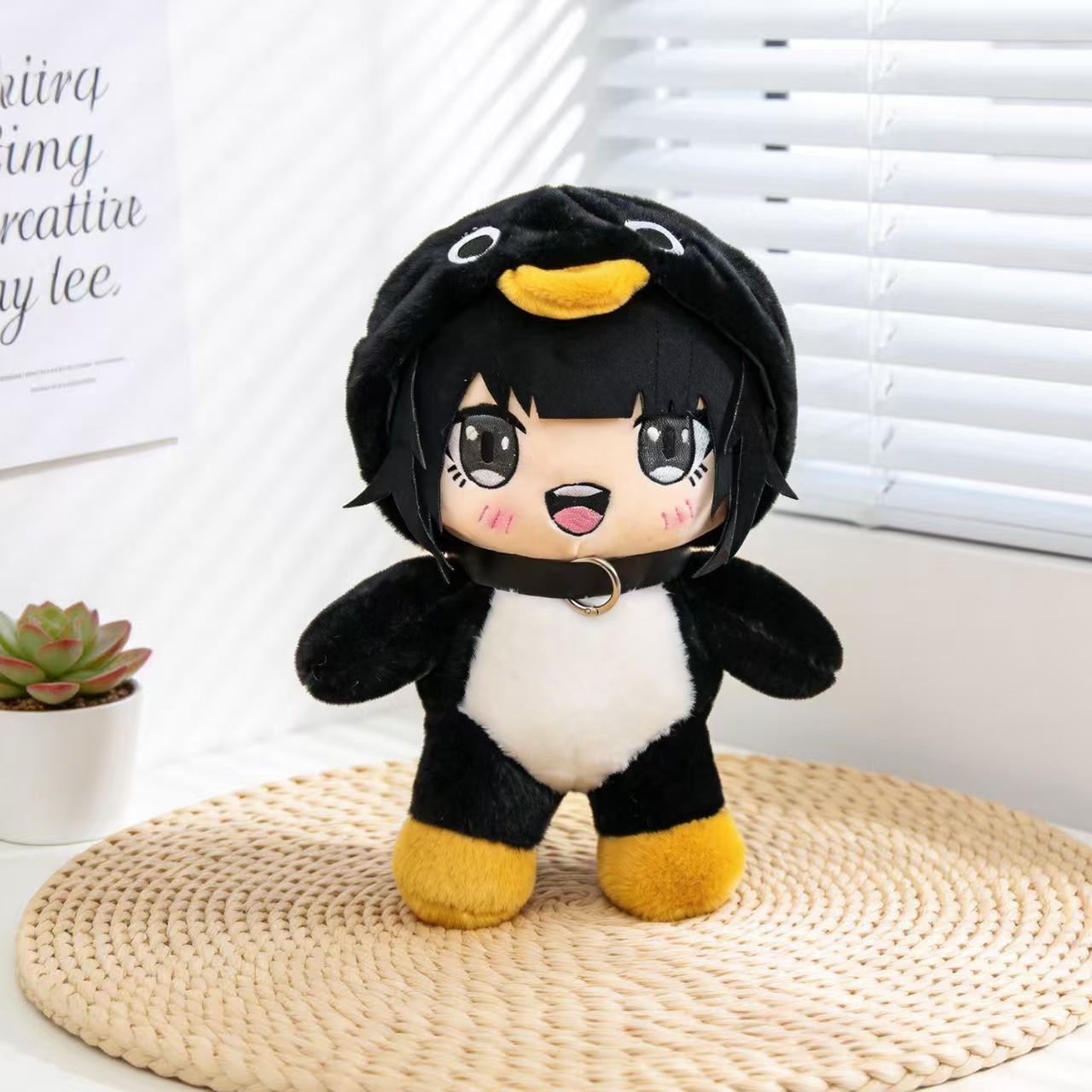Arknights Popular Plush Toy Cute Penguin Transformation Doll Anime Merchandise Doll