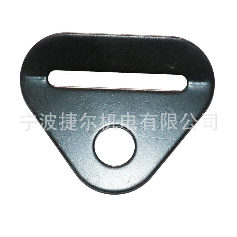 Manufacturer wholesale stainless steel fixing plate, safety belt accessories, triangle plate, car bu
