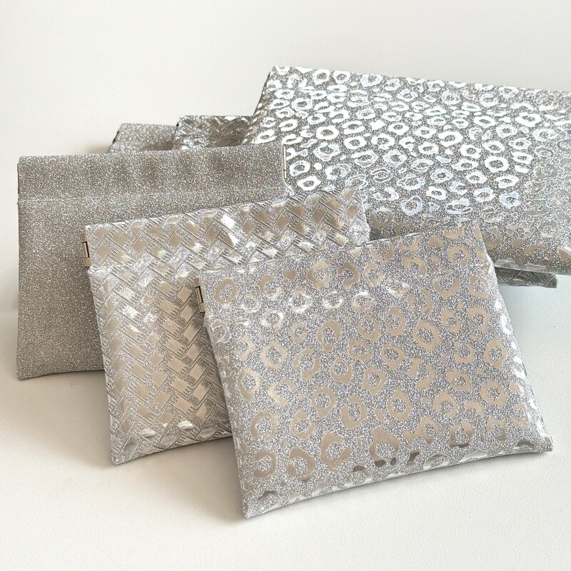 Shiny Multi-Color Sanitary Napkin Storage Bag, Key Bag, Coin Purse, Earphone Bag, Snake Pattern Bag, Automatic Closing Card Holder, Elastic Shiny Multi-Color Sanitary Napkin Storage Bag, Key Bag, Coin Purse, Earphone Bag, Snake Pattern Bag, Automatic Closing Card Holder, Elastic