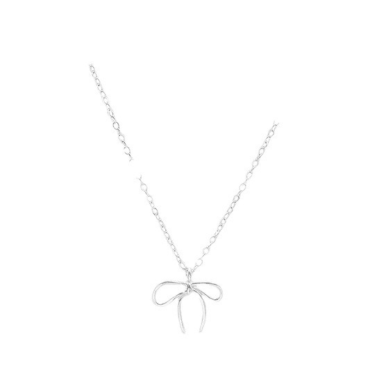 Nouveau collier ras-de-cou simple à nœud pour femme, style coréen Dongdaemun Ins, accessoire tendance et frais en gros_voghion.com