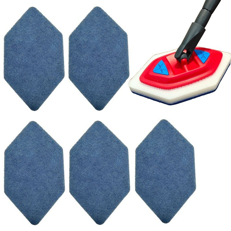 Suitable for Vileda Bathroom Magic Brush Mop Replacement Head Bath Magic Sponge Scouring Pad