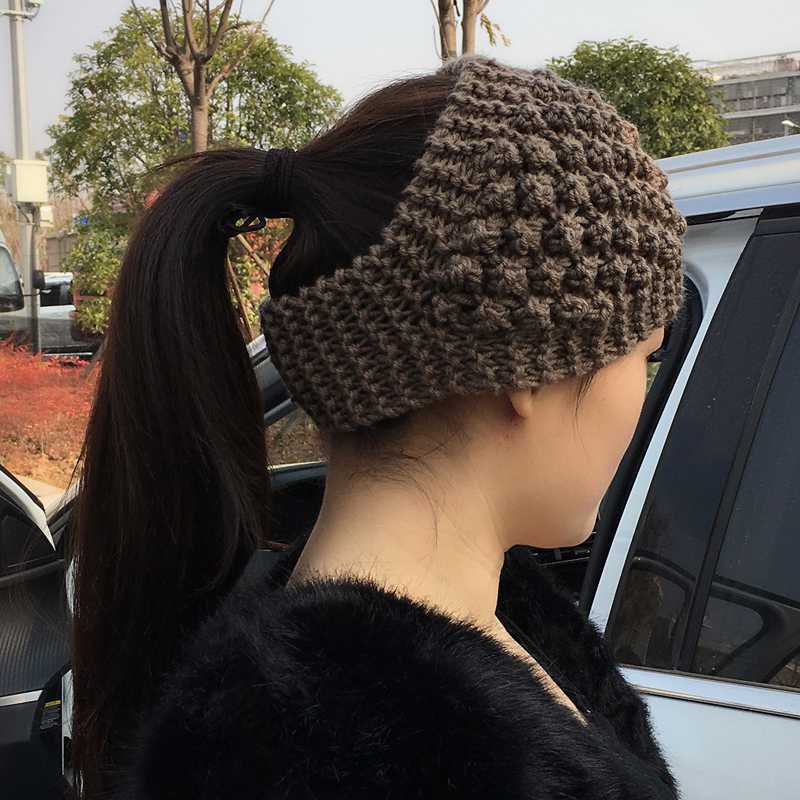 アクセサリーの頭飾りの頭カバーのヘアバンドの毛糸ニットの保温女性の頭カバーの髪カバー|undefined