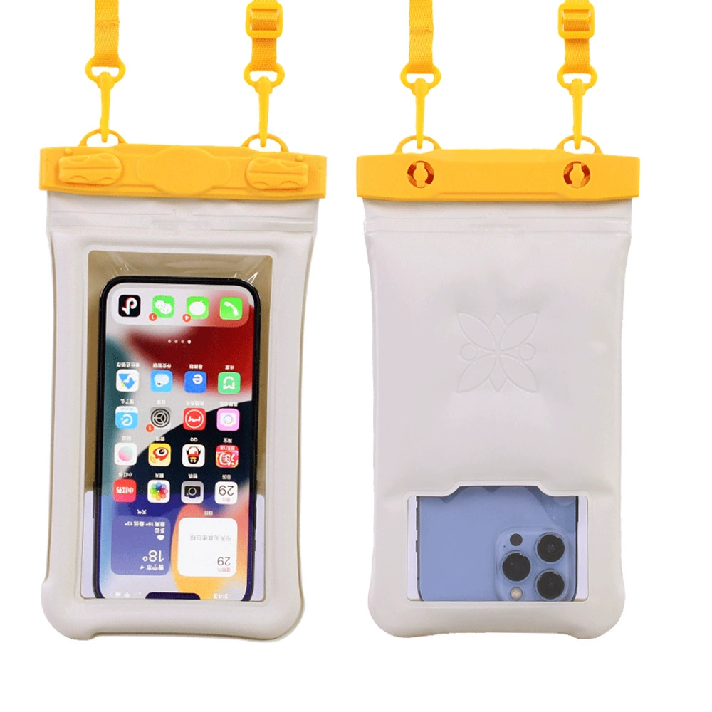 Новая водонепроницаемая сумка для мобильного телефона, плавающая с воздушной подушкой, сенсорный экран, прозрачная сумка для плавания, водонепроницаемая сумка для мобильного телефона, водонепроницаемый чехол, экспорт