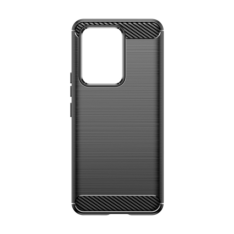 Suitable for Honor 100 phone 100Pro carbon fiber patterned brushed new TPU silicone anti drop soft case_voghion.com
