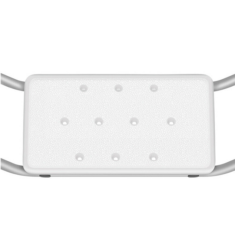 Amazon venta al por mayor de aleación de aluminio bañera rack Punch-libre bañera rack ajustable bañera asiento Asiento de baño