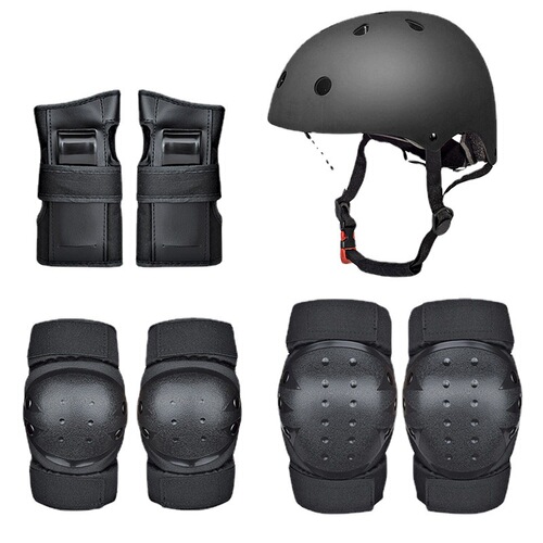 Wholesale children's set helmets protective gear skateboard roller ice skates balance bikes snowboard helmets protective gear