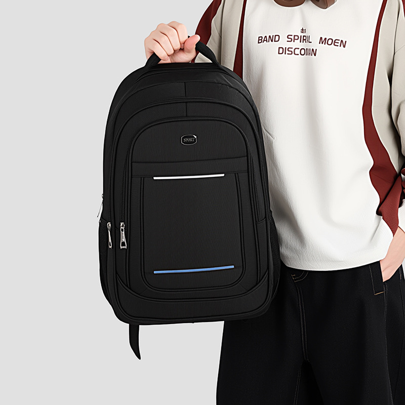 Backpack Men's High-End Business Backpack Large Capacity Student Bag Computer Bag Leisure Sports Travel Bag Women