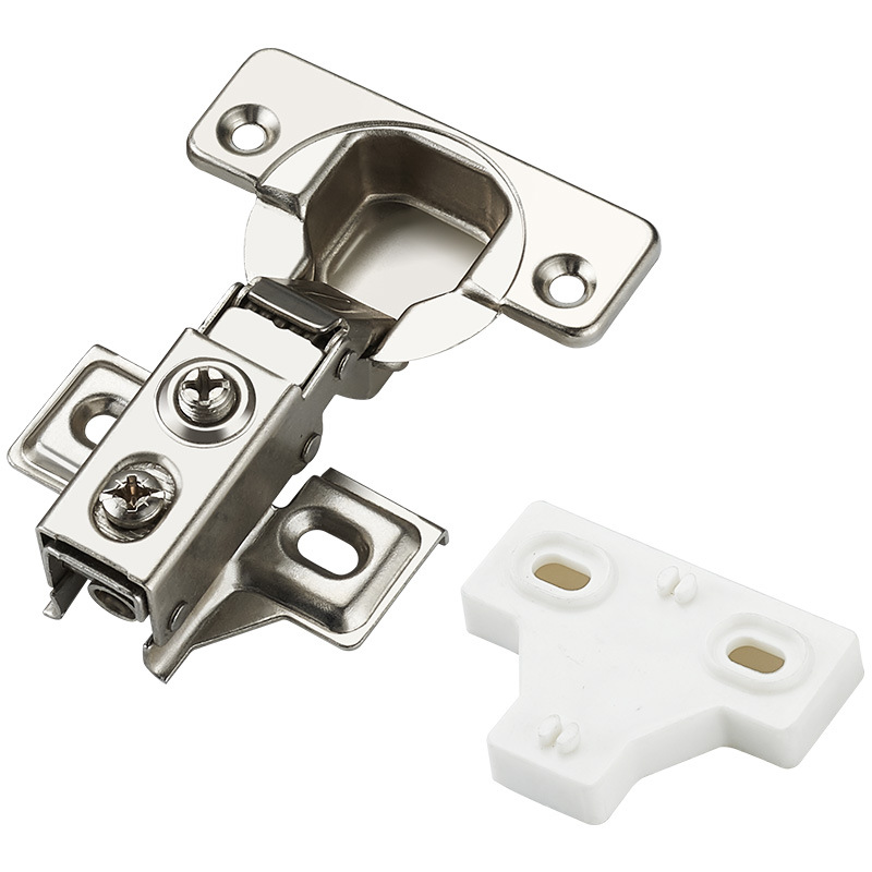 Bisagra de brazo corto hidráulica amortiguadora cuerpo corto puerta de borde estrecho armario puerta de armario bisagra de amortiguación de brazo corto