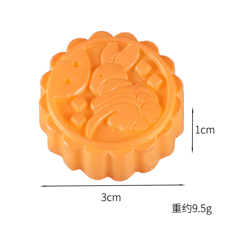 PVCシミュレーション中秋月餅冷蔵庫貼りシミュレーション食品偽月餅模型趣味五仁月餅装飾品|undefined