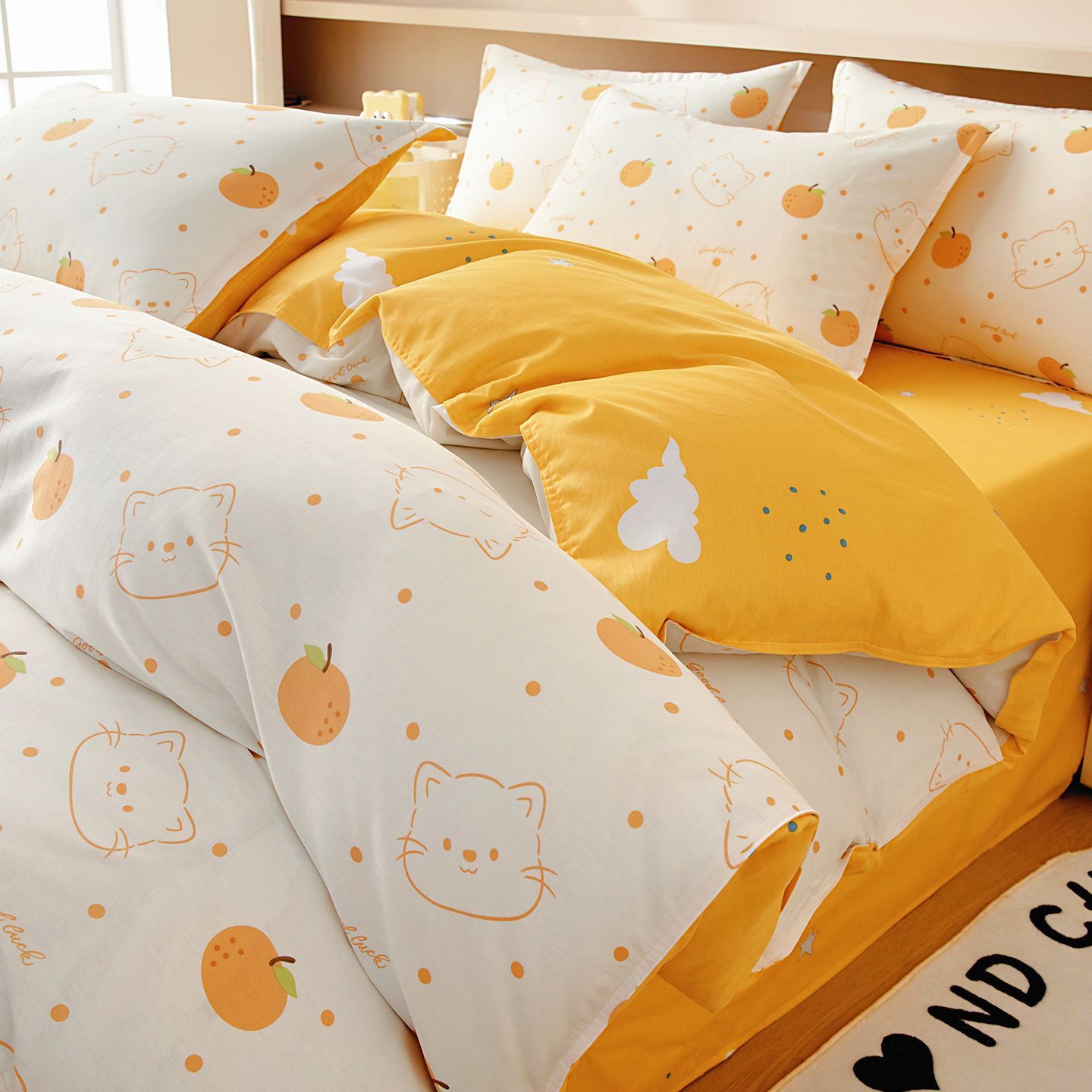 100% algodón cubierta de edredón de una sola pieza de algodón grueso cubierta de edredón de 1,5 metros dormitorio individual 150x200x230 edredón de dibujos animados