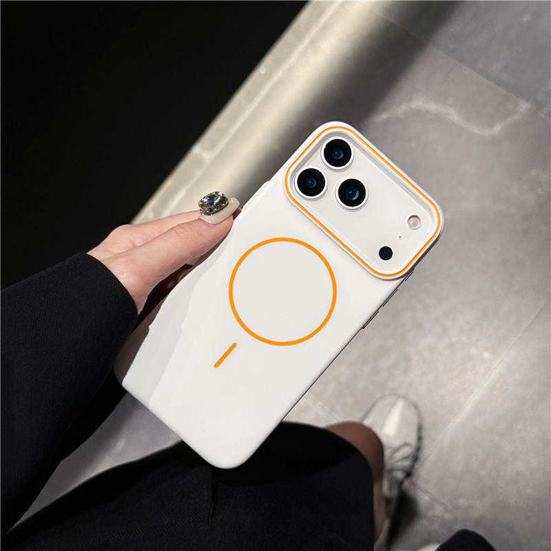 适用苹果17Promax超薄PC手机壳16pro磁吸15肤感iPhone13保护套12|undefined