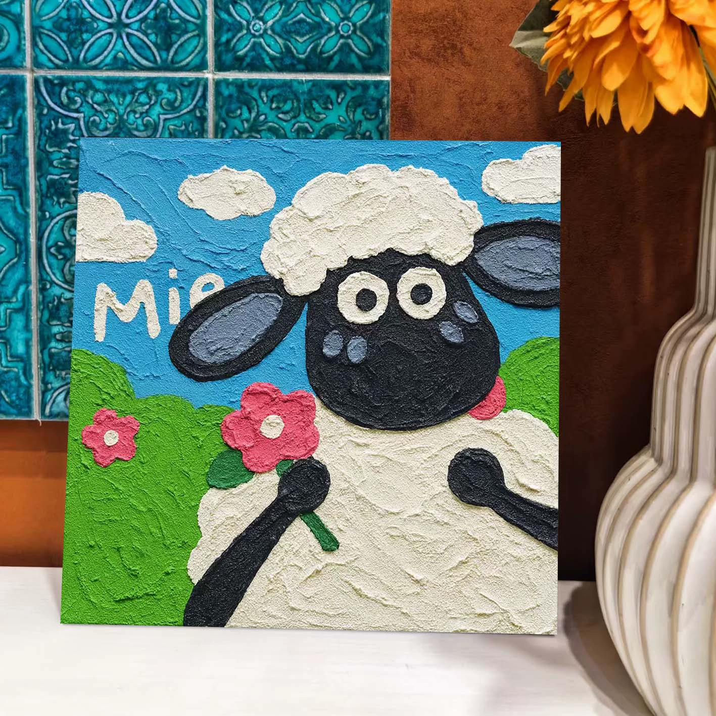 Регулируемая кварцевая песчаная-free DIY цифровая текстура painting с полным набором инструментов на кончиках пальцев, готовая к рисованию, кросс-граничная дропшиппинг для декора прилавка