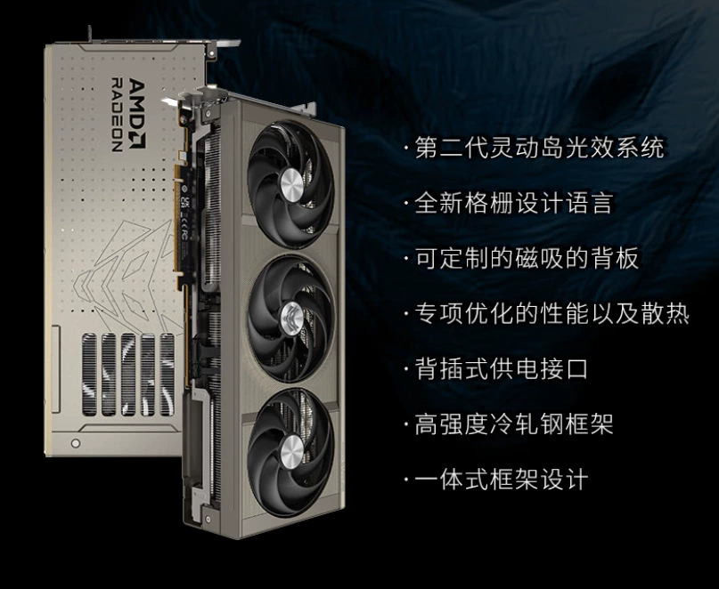 Подходит для Sapphire игровая видеокарта RX 9070 XT Alloy Pulse + Nitrogen B650M