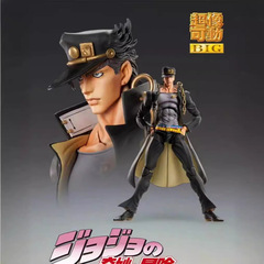 超像可动ジョジョの奇妙な冒険空条承太郎白金の星身代わりフィギュア石の海プレゼント