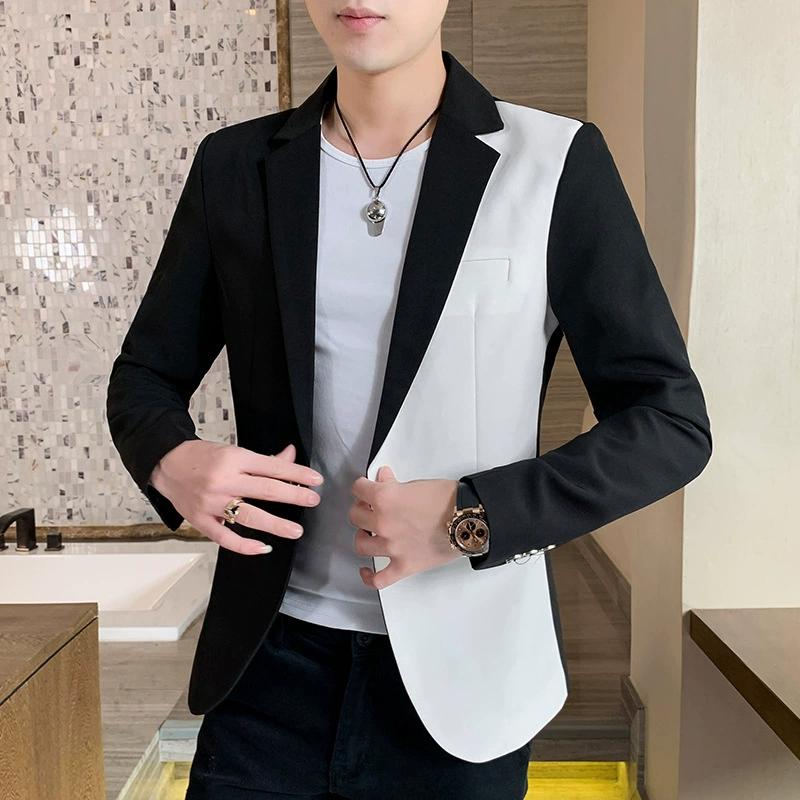 Тонкий классический пиджак костюма для отдыха, корейский стиль, slim fit