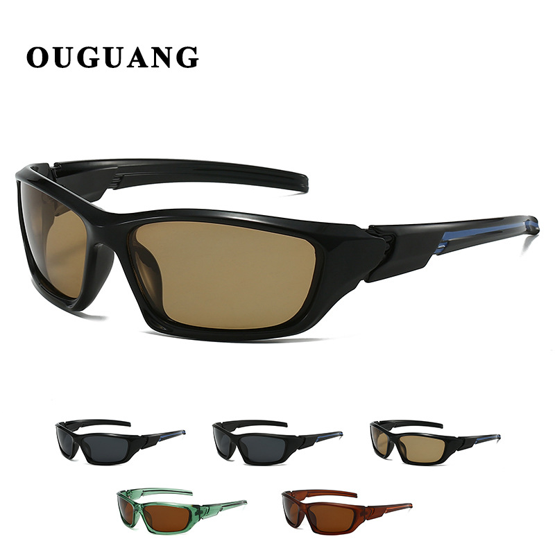 2025 nuevas gafas deportivas al aire libre polarizadas transfronterizas gafas de sol de visión nocturna gafas de sol para hombres y mujeres