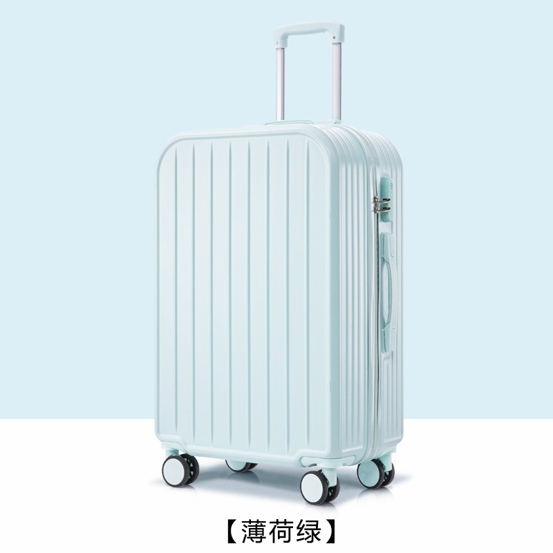 [Fábrica de selección estricta] maleta de 20 pulgadas de gran capacidad para hombres y mujeres nuevas maletas de tracción estudiantes silenciosos y duraderos