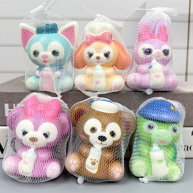 人気のスターデューシリーズ、かわいいピンチ、ゆっくりと反発する減圧おもちゃ、ストレスを軽減する漫画の装飾品、小さなギフト|undefined
