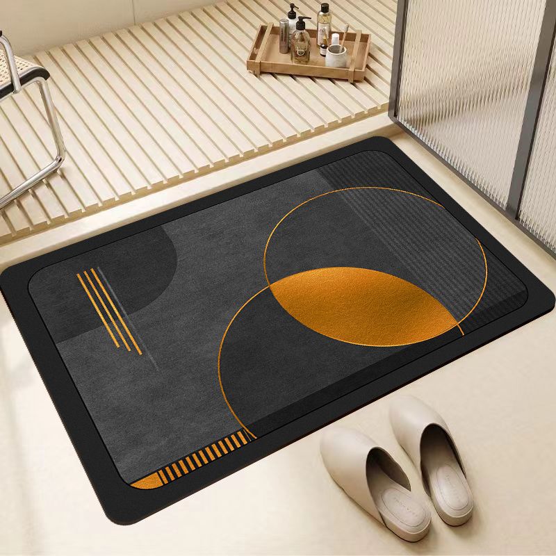 New High-End Bathroom Non-Slip Floor Mat, Absorbent Foot Mat, Toilet Entrance Mat, Washroom Floor Mat, Entrance Door Mat