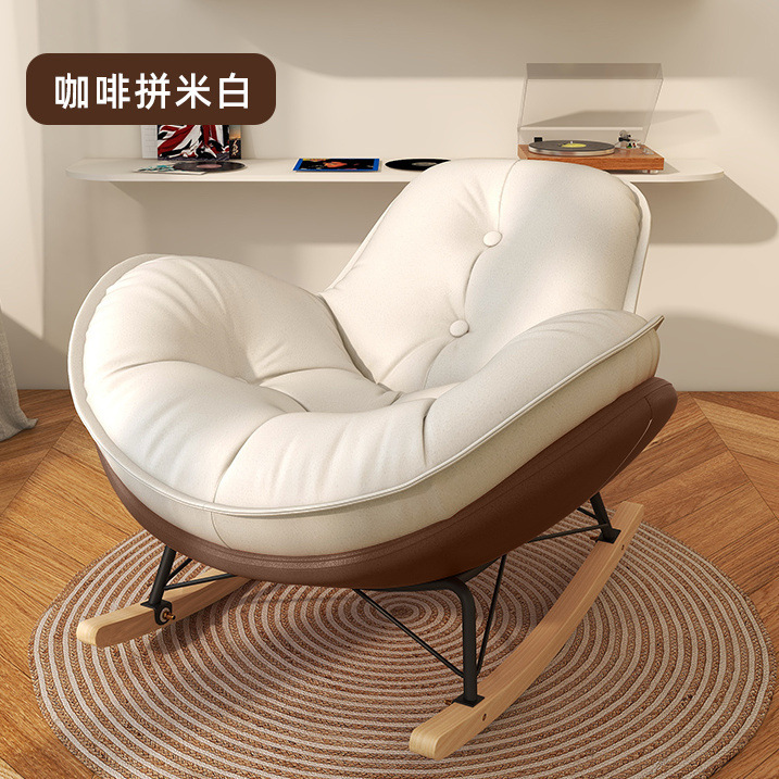 M사이즈: 브라운, 오프화이트 + 사각 페달