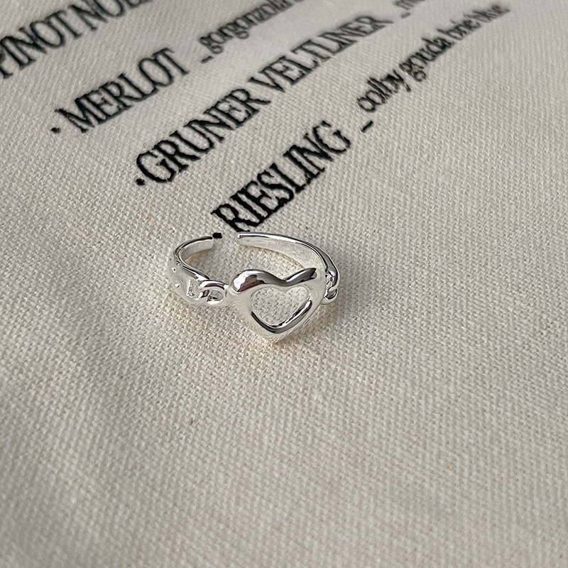 Adjustable Ring, 925 Silver Sample, Universal Fit, Light Luxury Style