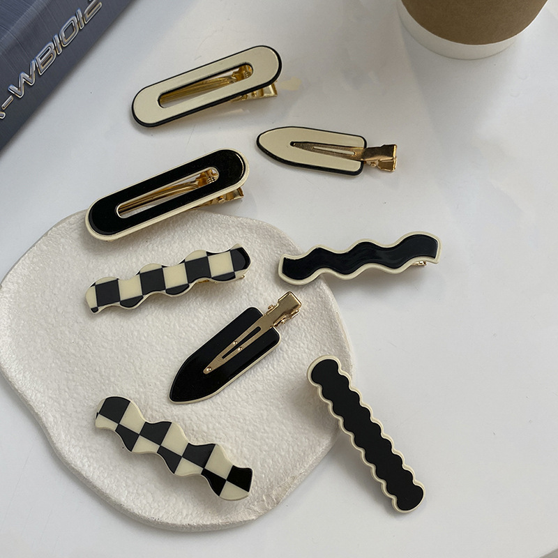 2024 nuevo tablero de ajedrez clips para el cabello clips para el cabello clips para el cabello clips para el cabello clips