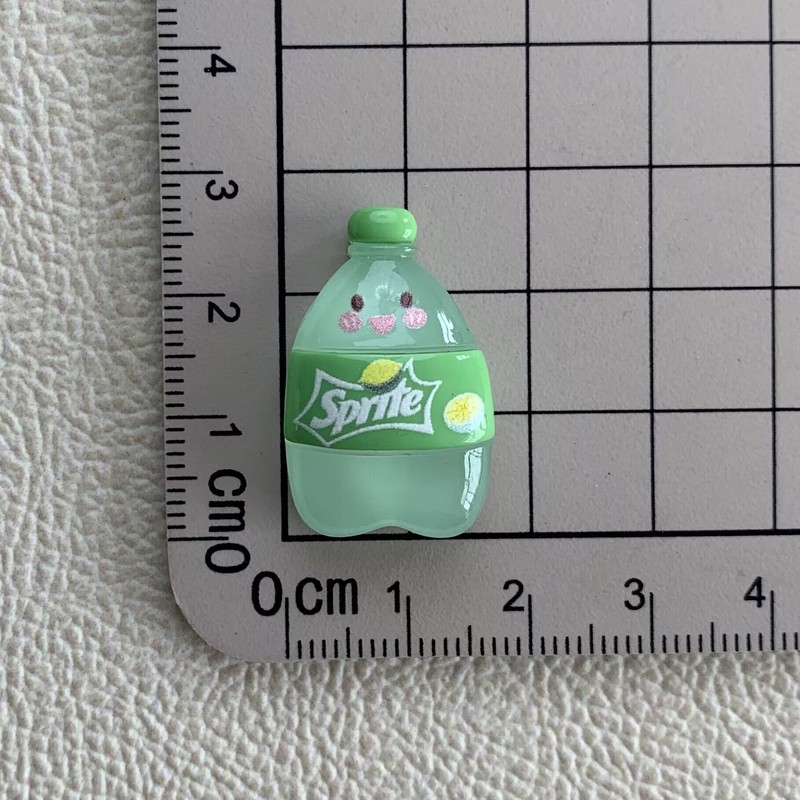 氷透明発光ドリンク樹脂アクセサリー diy クリーム接着剤下駄バックル水カップ冷蔵庫マグネットヘアピンヘッドロープパッチ|undefined