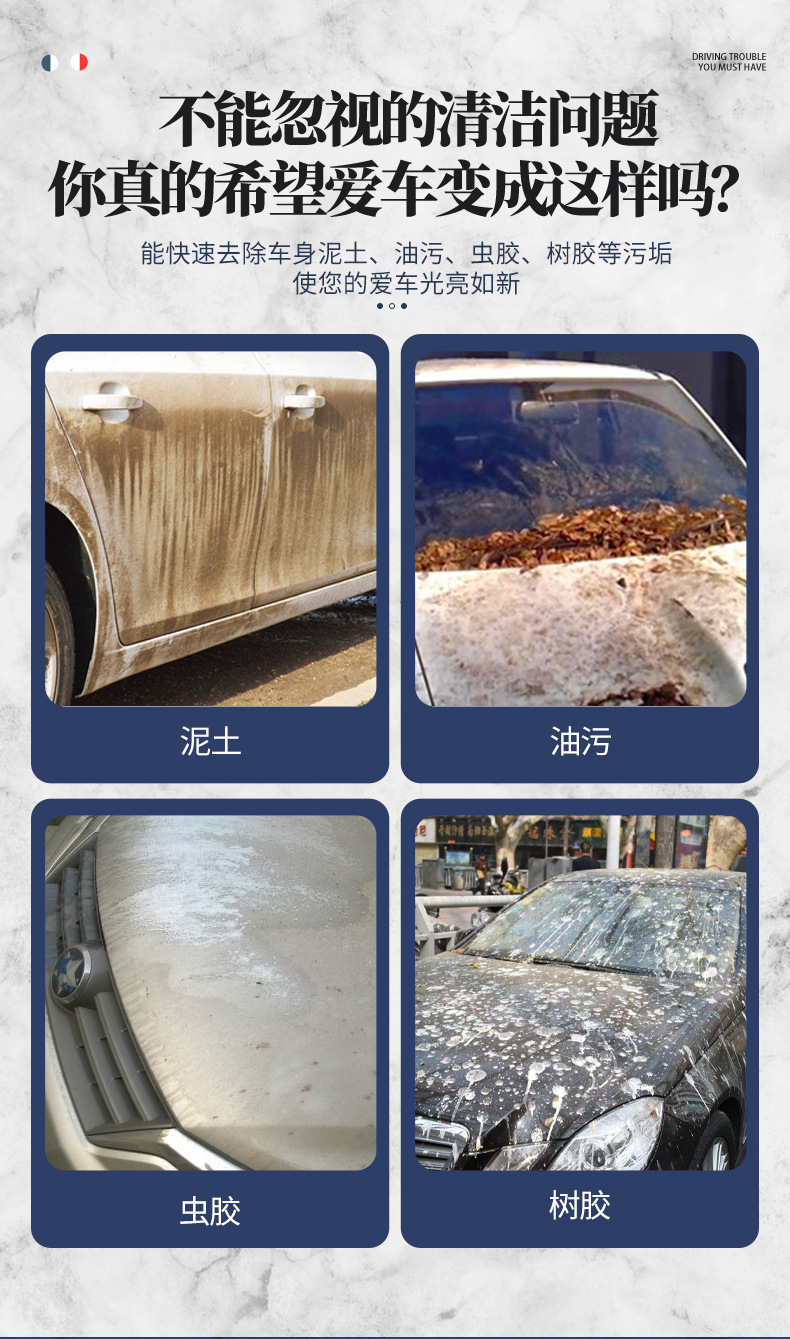 Car High Foam Car Wash Car Wax Concentrated Foam Decontamination Polish Beauty Maintenance Car Wash 20L Bucket