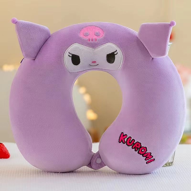 Almohada de Cuello en Forma de U de Espuma Viscoelástica para Viajes y Oficina image 27