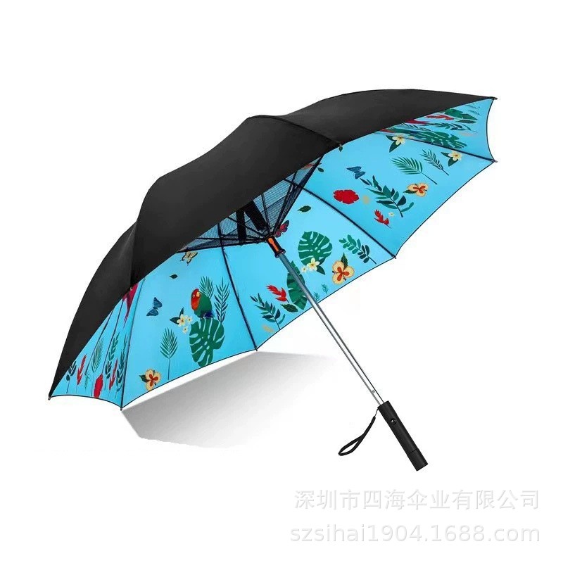 27inch 업그레이드된 2단 풍력(보조뱅크 2600mAh) 플라밍고