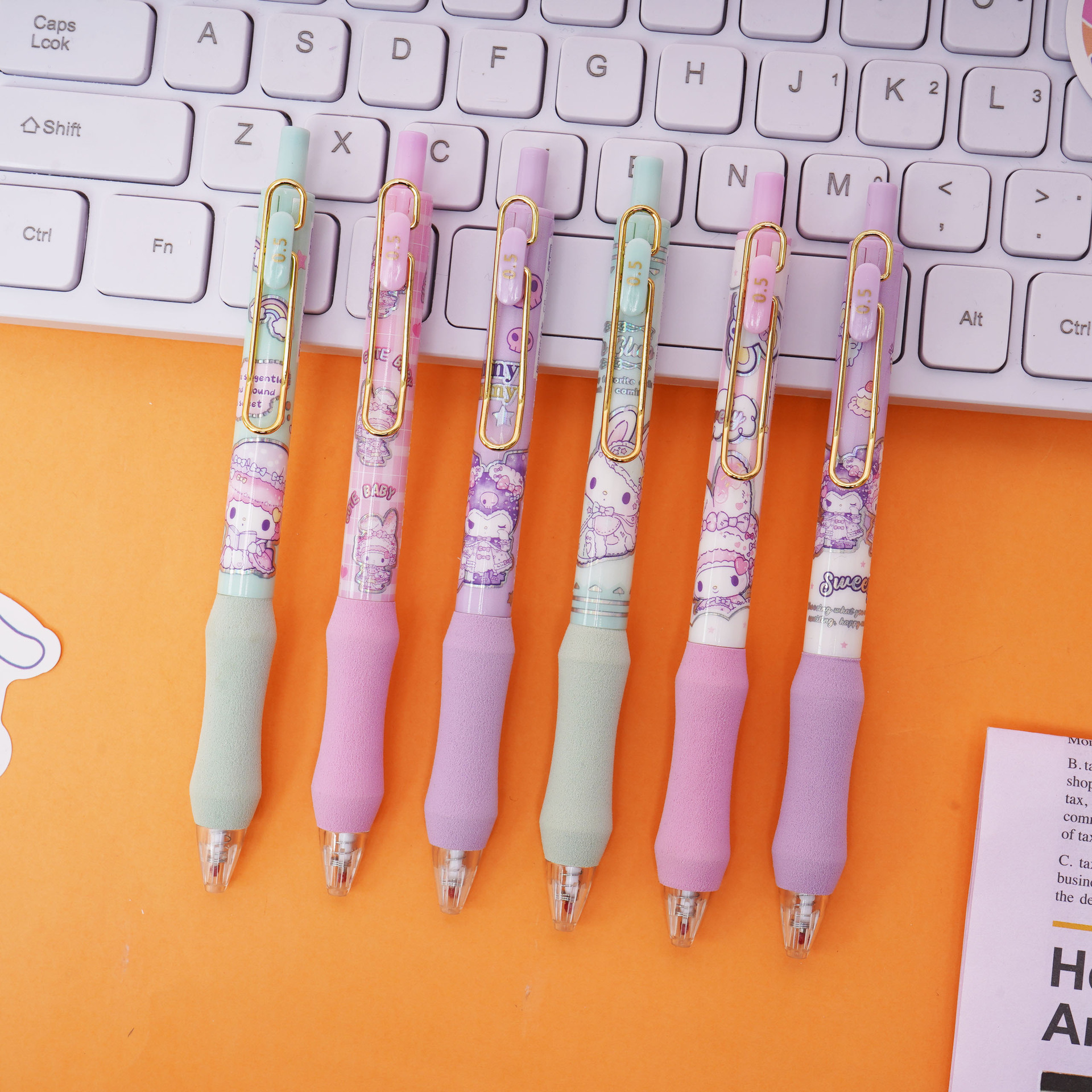 GP - 720 Sanliou nuevo rompecabezas bolígrafo ciego caja de niños favoritos ins alto valor de la cara para estudiantes bolígrafo neutro