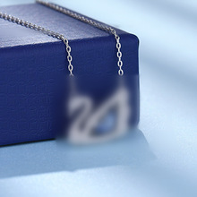 精工版跳动的心天鹅项链女灵动锁骨链采用施华洛水晶元素闺蜜姐妹