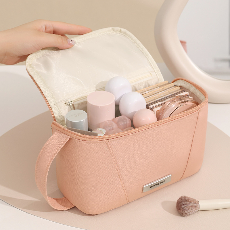 Runhui の新しいライトエッジ大開口ウォッシュバッグ化粧品収納袋旅行収納袋化粧品袋大容量|undefined