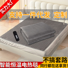 2025 新しい家庭用電気毛布クロスボーダー家庭用シングルとダブルベッド 1.3*1.6m 電気加熱電気マットレスメーカー
