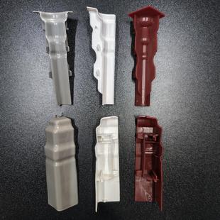 10cm pvc skirting plastic fittings corner corner female corner male corner plug interface foot line inner corner