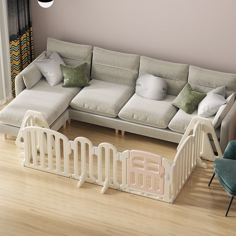 Infant Fence Ground Three-sided Children's Playroom Household Safety Fence Corner Single-sided Baby's Stroker Fence