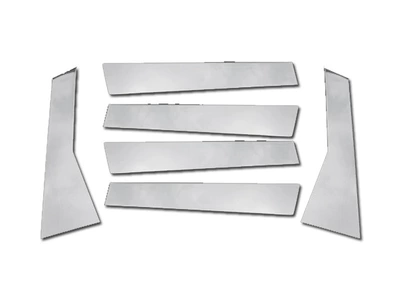 Outei Is Suitable for the 2007-2011 Honda Crv Special Window Center Pillar, New Crv Upper Window Center Pillar, Crv Center Pillar Trim Strip (Şüşə kənarı xromları/moldingləri) - 6-pieces-of-bright-strips-on-the-center-column-bright-surface