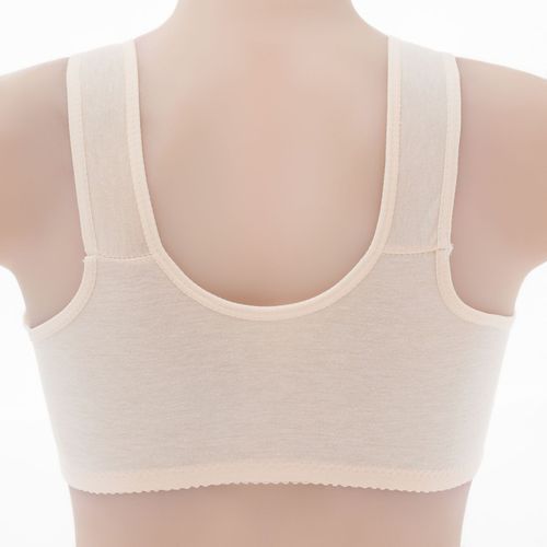 Elderly people's underwear front button bra pure cotton vest style middle-aged and elderly underwear women's street stall hot selling mother's underwear