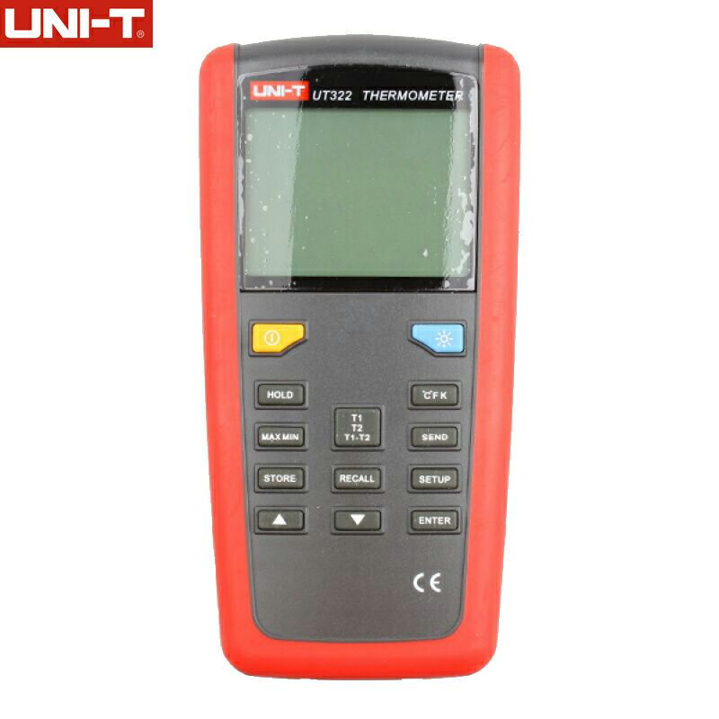 优利德UT321/323/325接触式测温仪热电偶温度计K型数字温度表正品