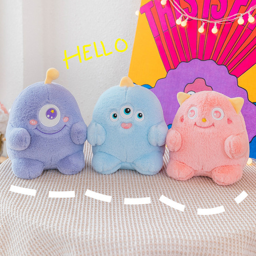 Cute little monster plush toys, dolls, sleeping pillows, toys, children's gifts, stalls