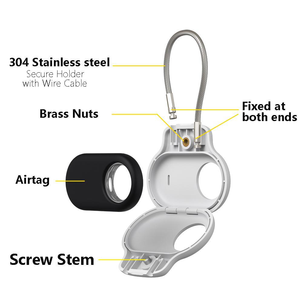Applicable to Samsung Galaxy SmartTag2 case protection, Samsung tag case tracker steel wire rope details Picture