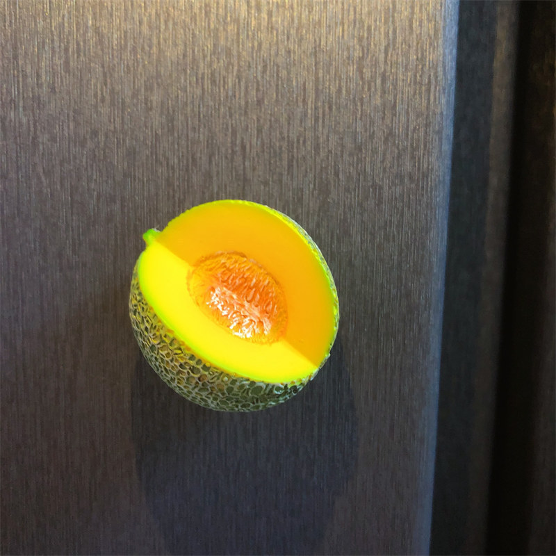 海南三亚立体榴莲菠萝旅游纪念品家具装饰磁铁收藏冰箱贴中|undefined