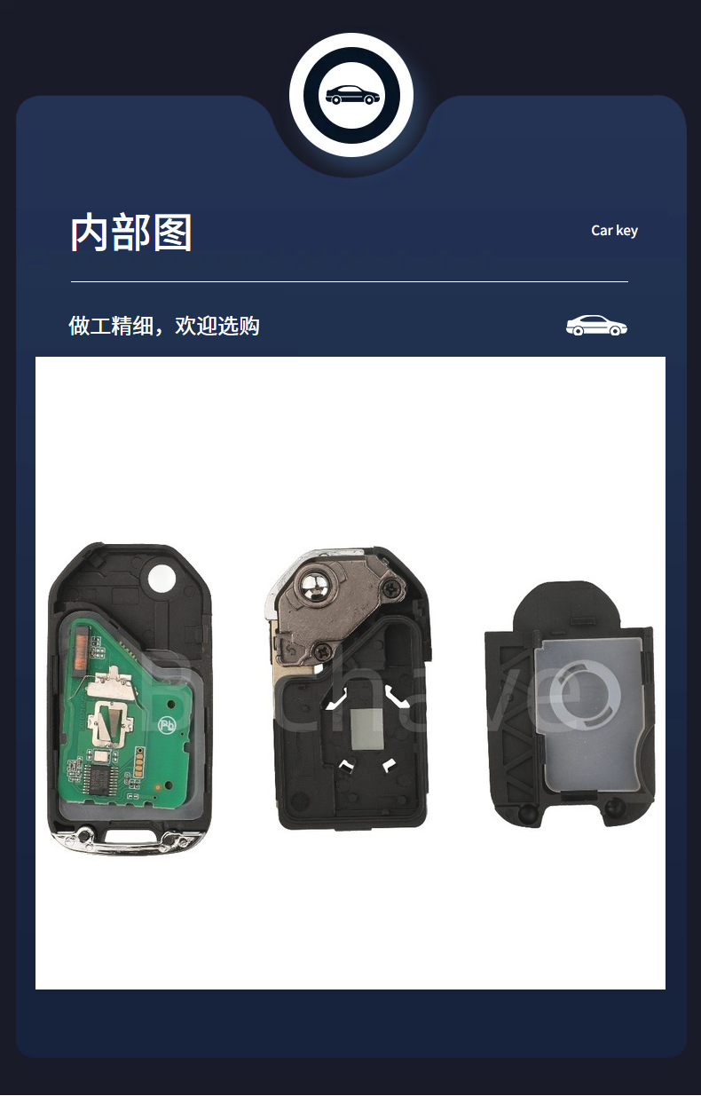 Applicable to Honda A/G 2/3 key car folding key 433 frequency 47 chip HLIK6-3T/TWB1G721