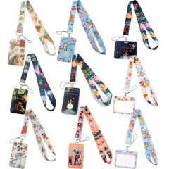 European and American cartoon Little Prince anime-style phone straps, card holders for bus cards, employee IDs, student cards, factory badges, and conference passes