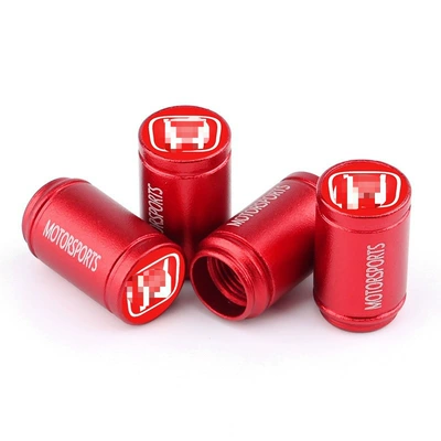 valve Valve Cap Protection Accord Crown - this-is-a-set-of-4-red-label-red-units